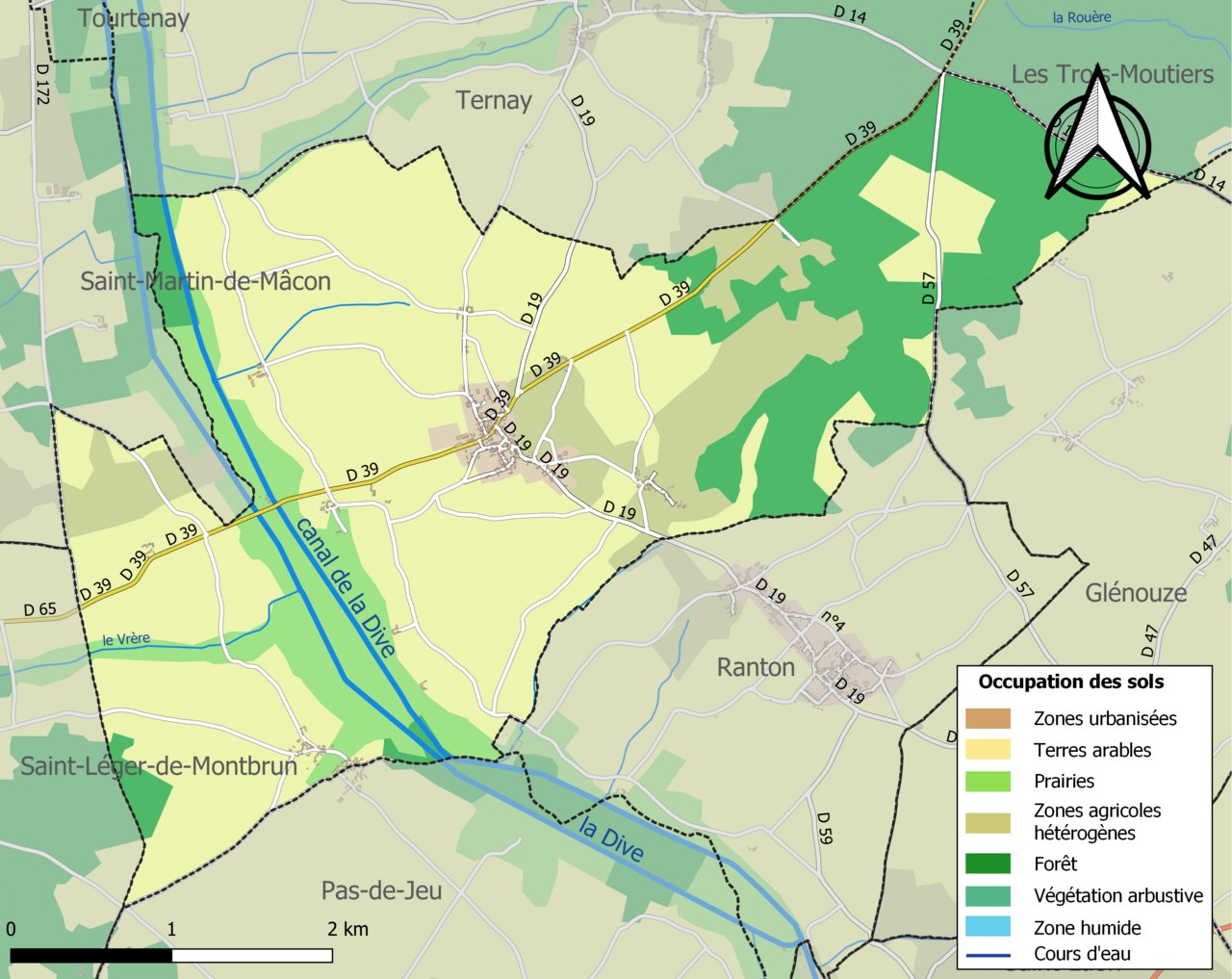 Pont de la Reine-Blanche à Curçay-sur-Dive